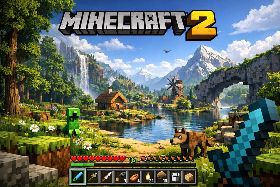 Voxel Game Screenshot