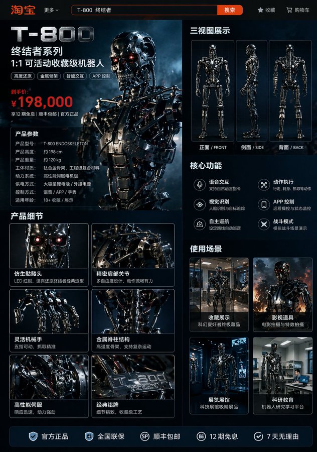 Taobao Product Detail Page